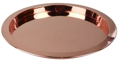 Serveringsbricka Koppar 38 Cm