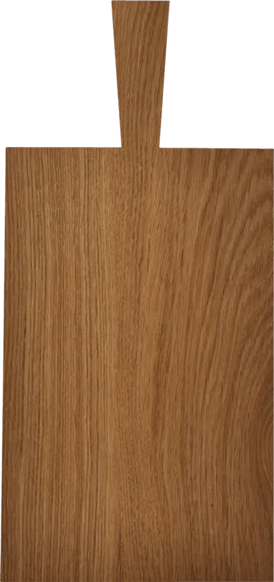 Serveringsbricka - Oljad Ek 33,5 x 21,3 x 2 Cm