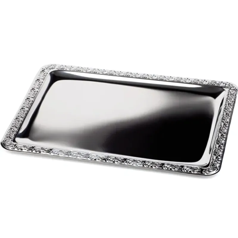 Serveringsfat m. Mönster 500x360x20 Mm