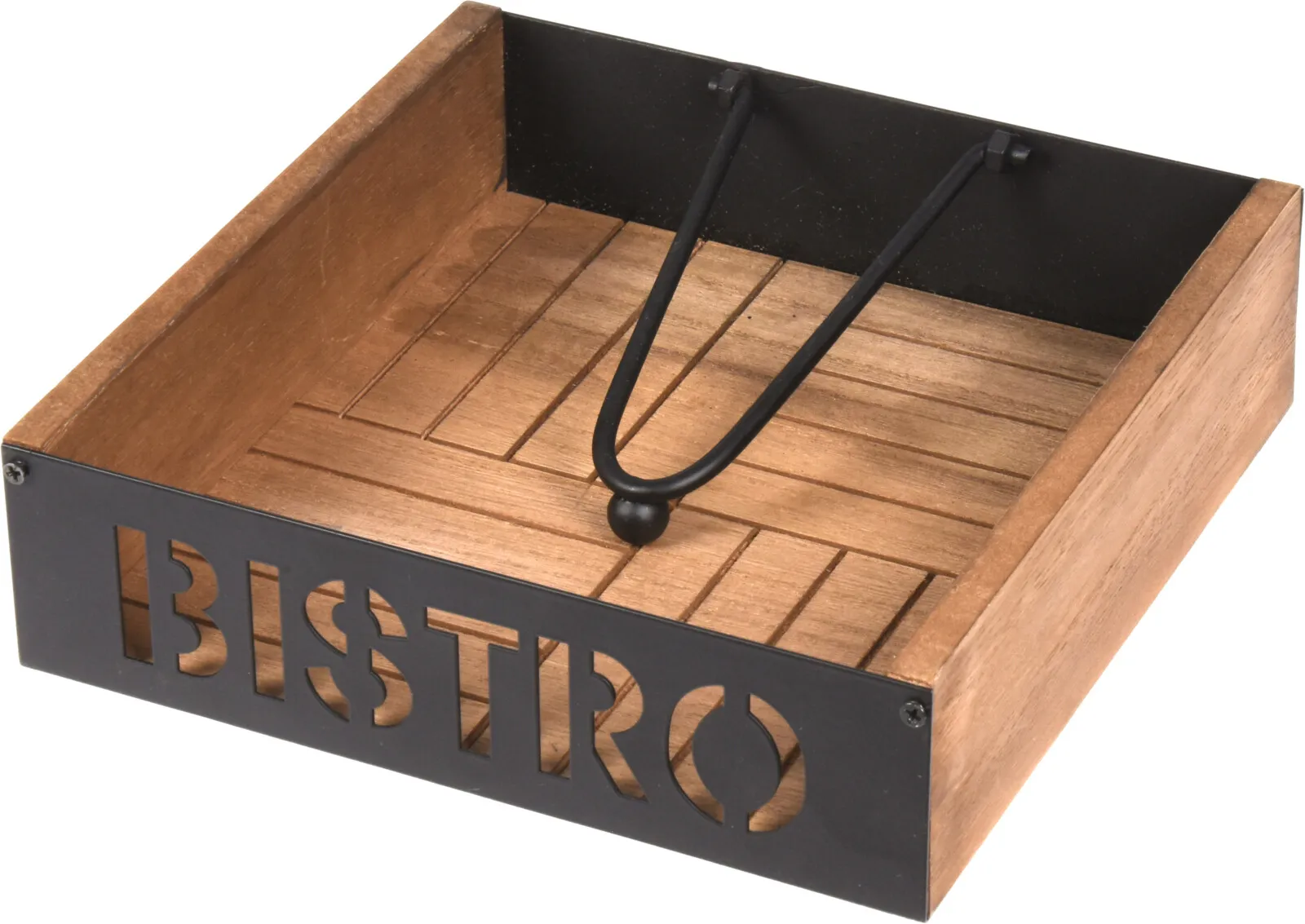Servettdispenser "Bistro" 18x18x5cm