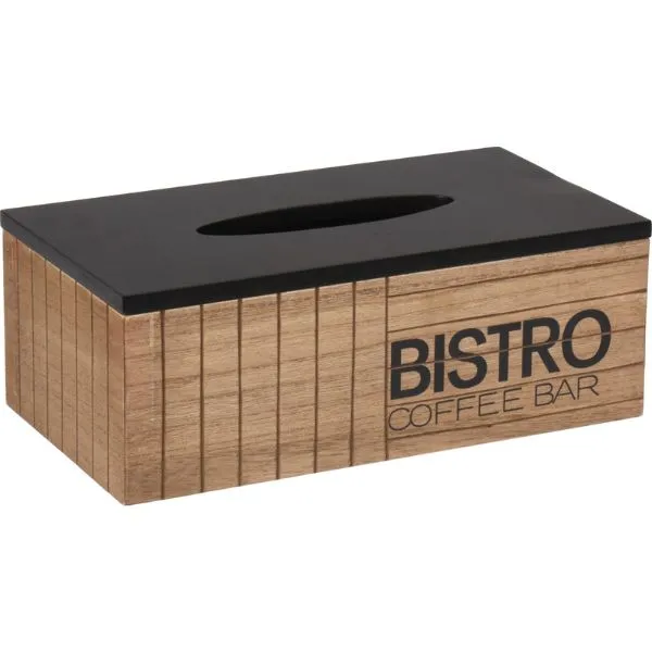 Servettdispenser "Bistro" 18x18x5cm