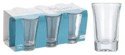 Shotglas set om 6, 40ml