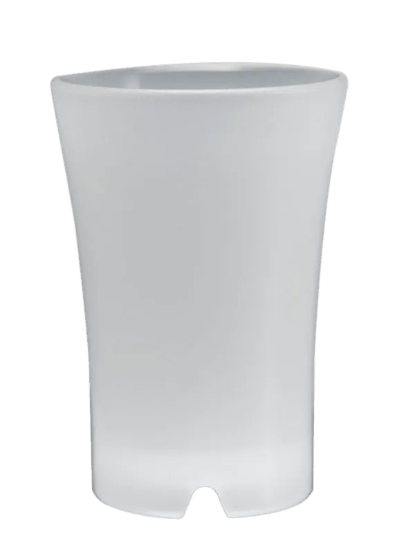 Shotglas Frostad Vit