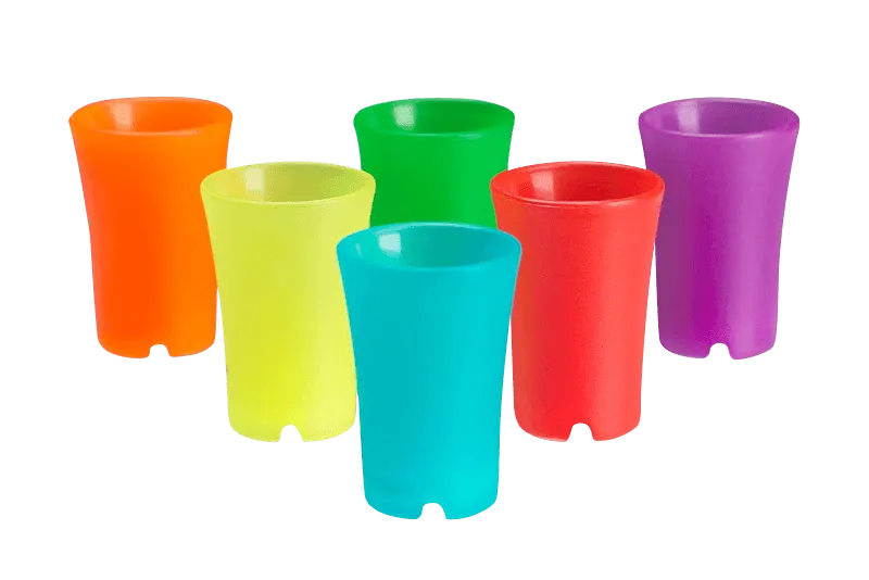 Shotglas Frostat Färgade 3cl