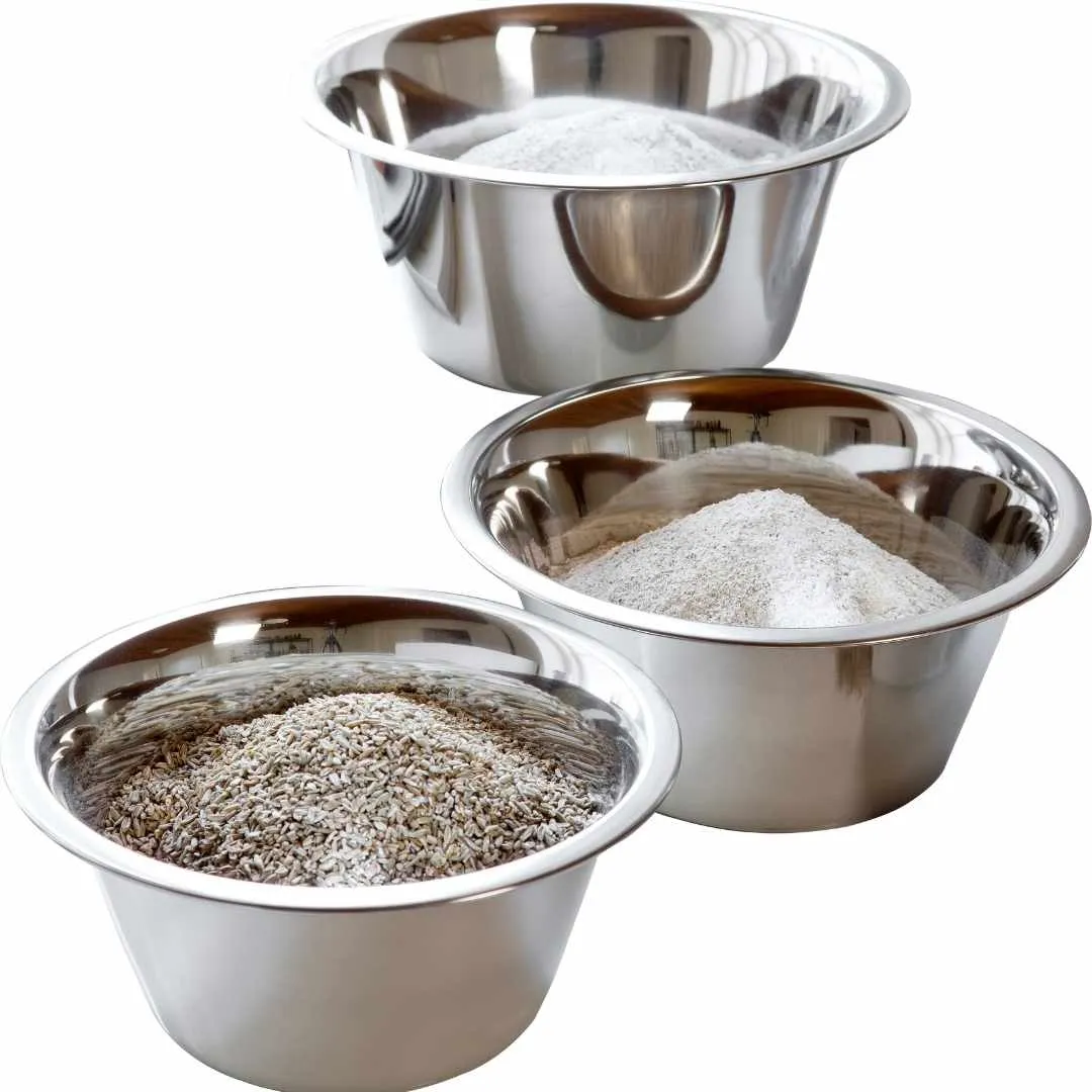 Skålset Med 3 Skålar