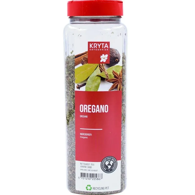 Skåret Oregano 70 g