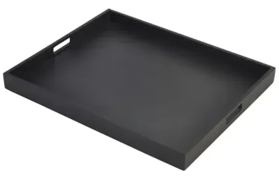 Solid Svarta Butlers Bricka 53,5 x 42,5 x 4,5cm