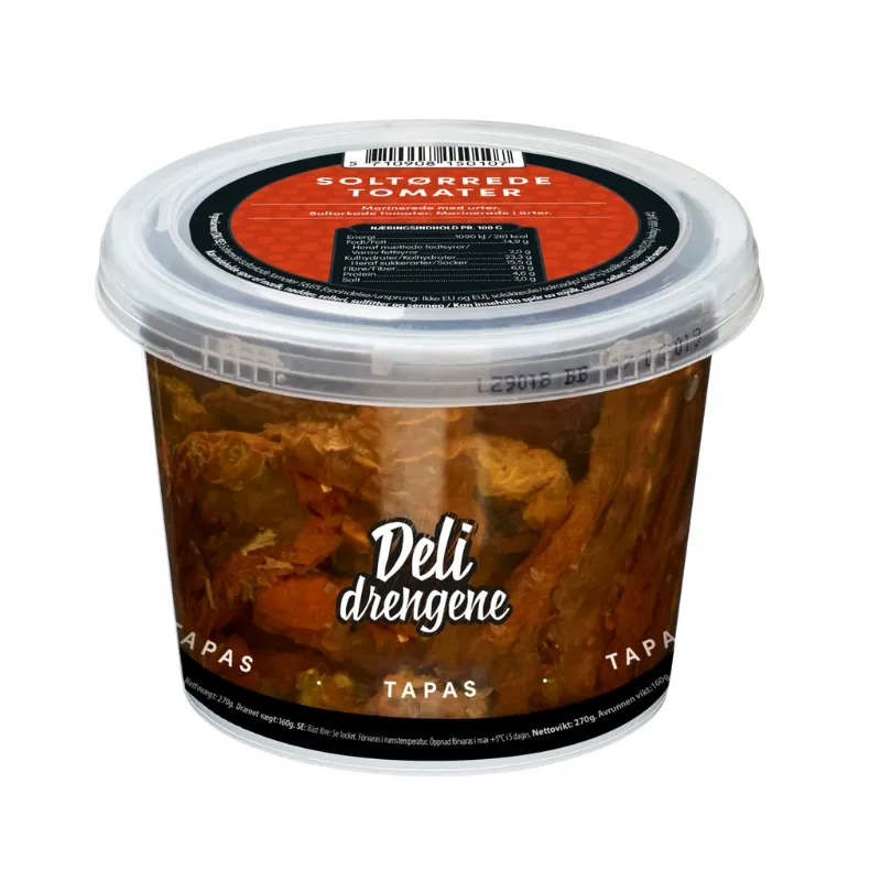 Soltørkade Tomater Med Örter 270g (160g Avrunnen)