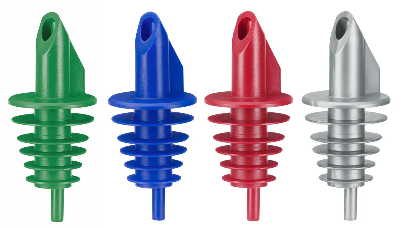 Sølv Skänkpropp - Free Flow 12 St