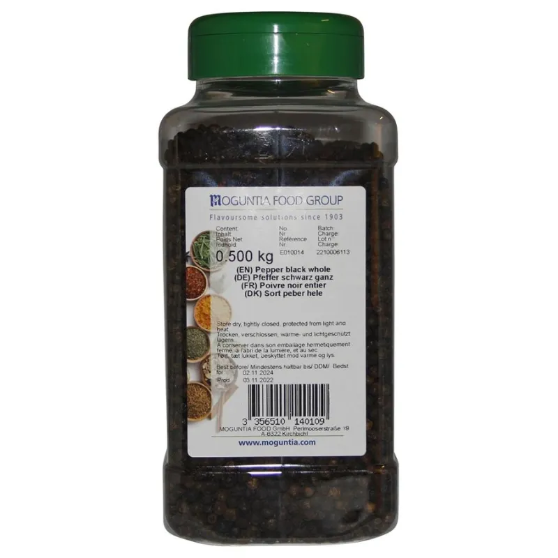 Sort Hel Peber i Strödos 500 G