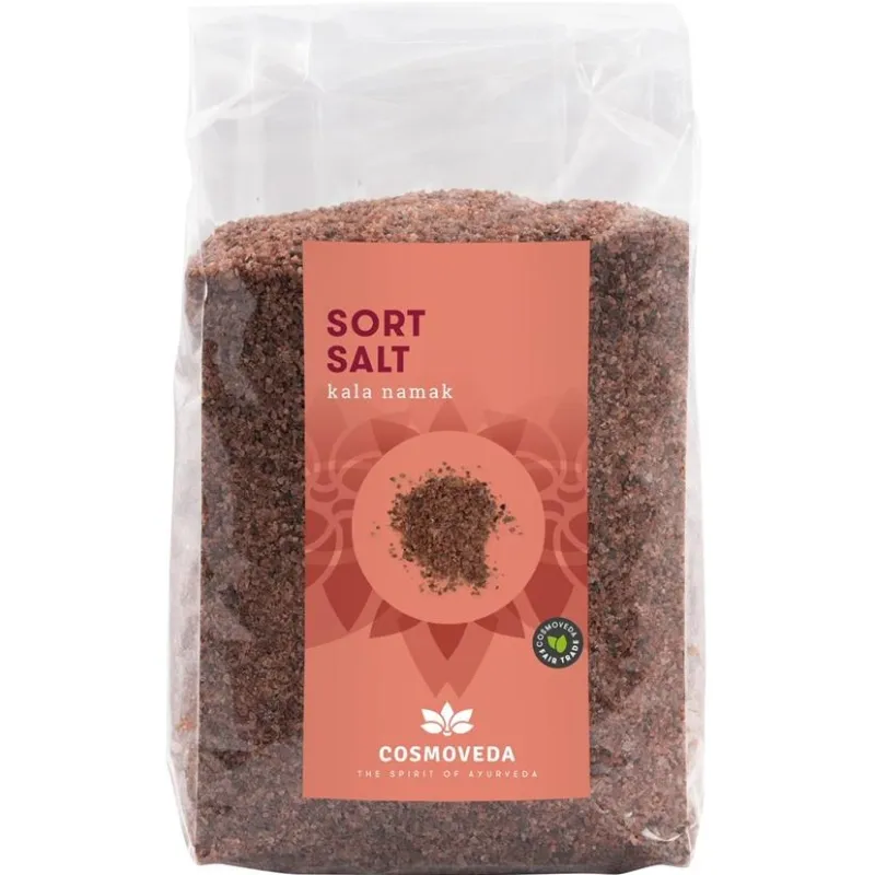 Sort Himalayasalt Øko 500 g