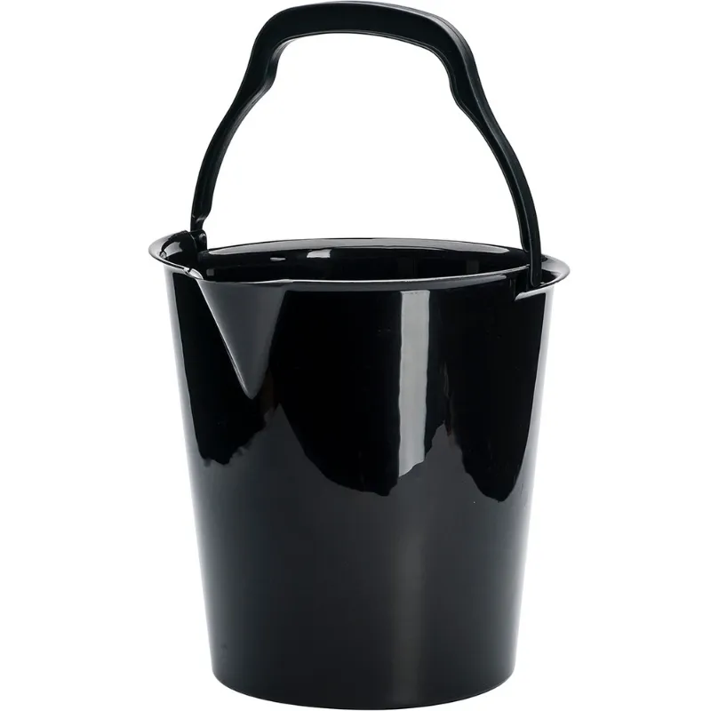 Spand | 10 Liter | Sort | Plast1