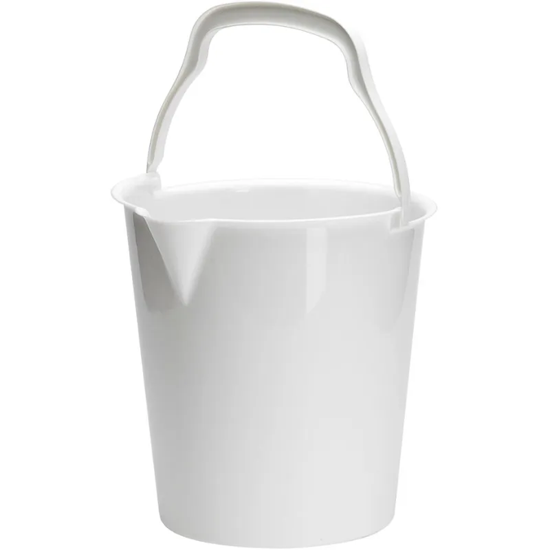 Spand | 5 Liter | Hvid | Plast1