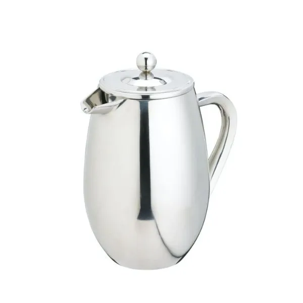 Stämpelkanna 8 Koppar Dubbelväggad Rostfritt Stål La Cafetière