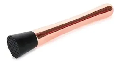 Stål Muddler 21 cm Kopparfinish