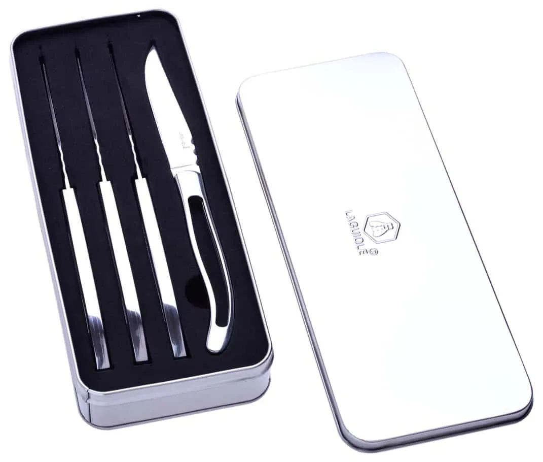 Steakkniv Metallsett A 4 Stk Laguiole