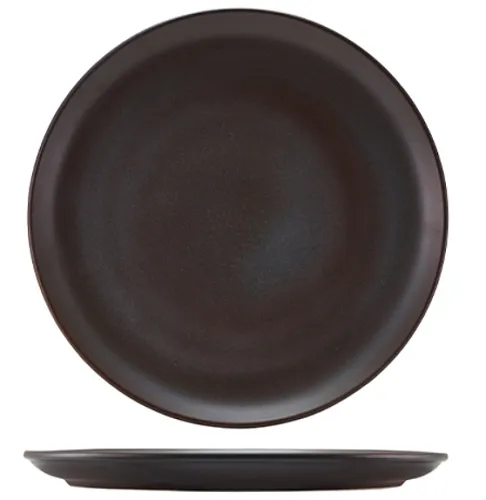 Stentøj Antigo Pizza Tallerken 33.5cm - Terra