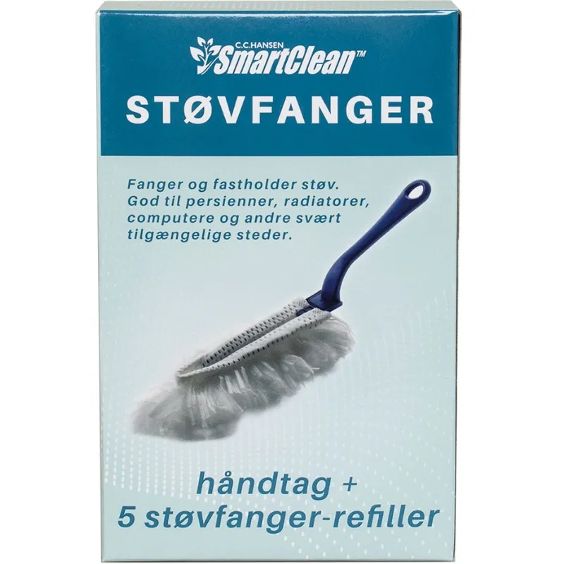 Støvfanger | Håndtag Inkl. 5 Refills | Smartclean | Cc Hansen