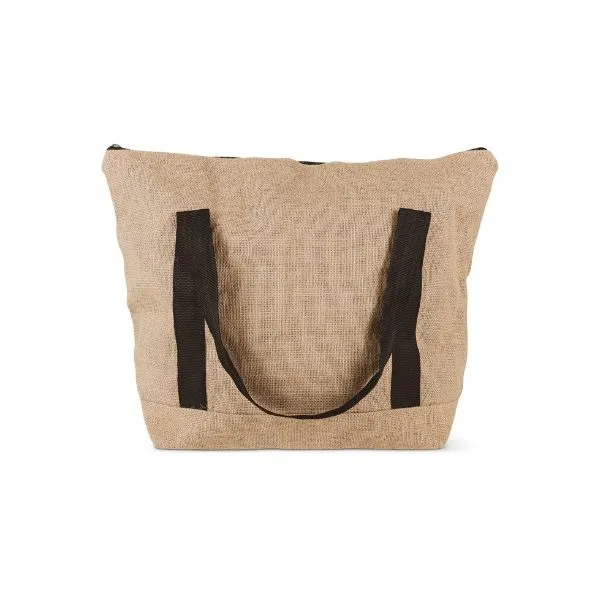 Strandväska Jute By Bercato® H:40,L:35,W:17cm Handtag:23cm