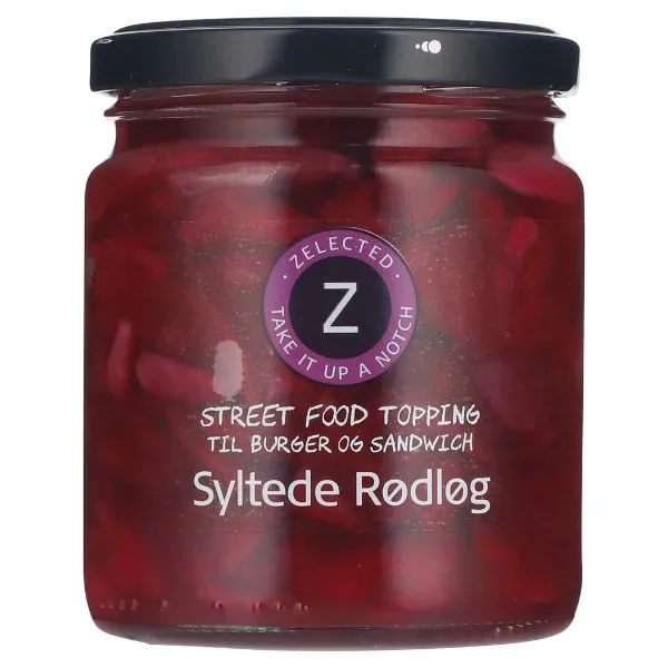 Syltade Rödlökar 240g Zelected