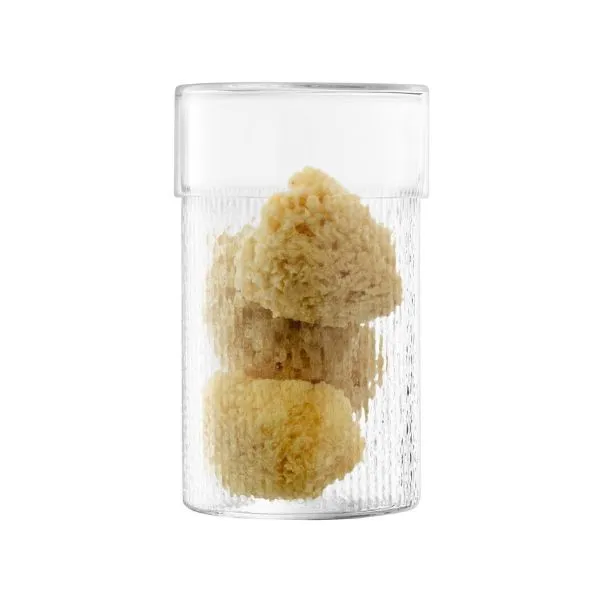 Behållare Med Låg Flätad Lsa Ø15cm, H24.5cm