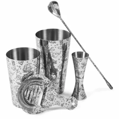 Tattoo 5-dels Cocktailset