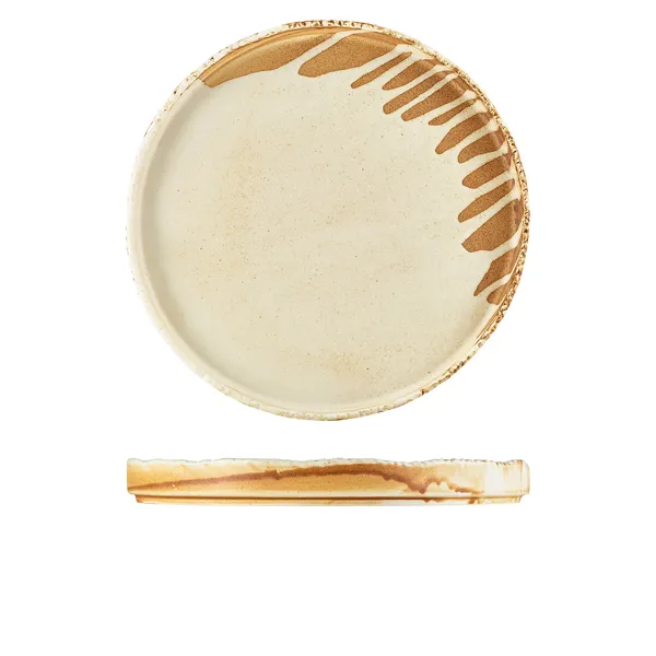 Terra Roko Sand Presentationstallrik 28cm Genware