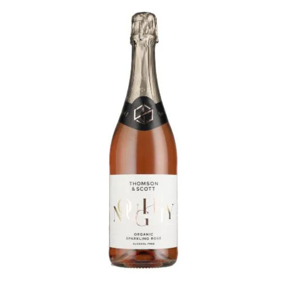 Thomson & Scott, Noughty Rosé Alkoholfri Øko Fl 75