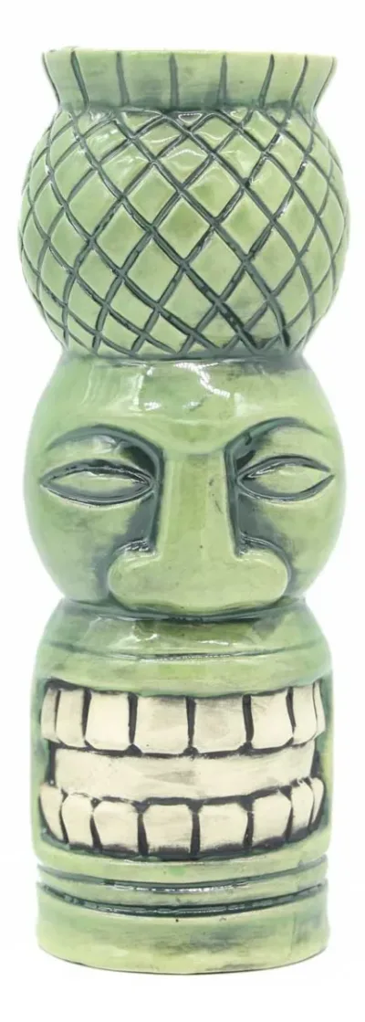 Tiki Ananasformad Mugg Grön