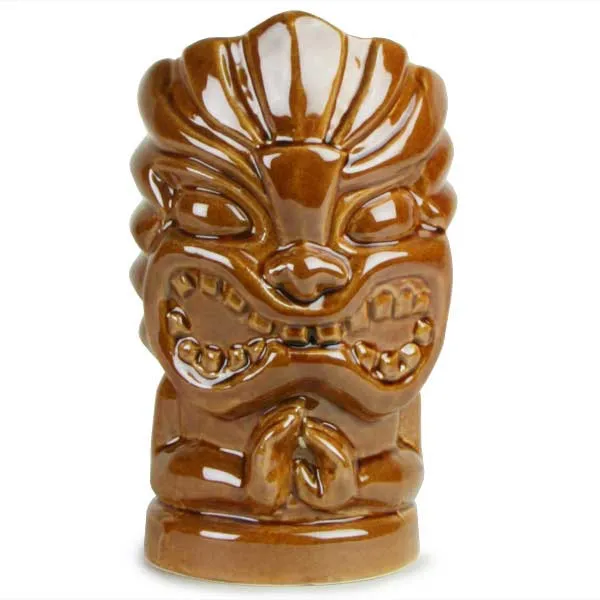 Tiki Glas 66 cl Brun