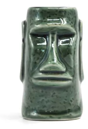 Tiki Moai Shotglas Grön