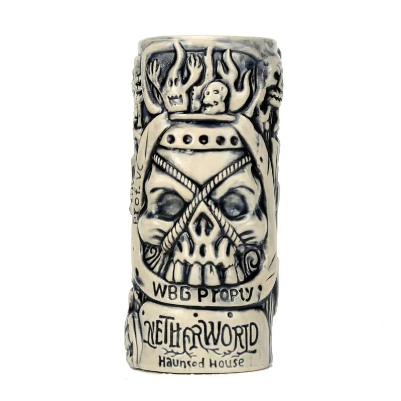 Tiki Spökhus Glas 54 cl Vit