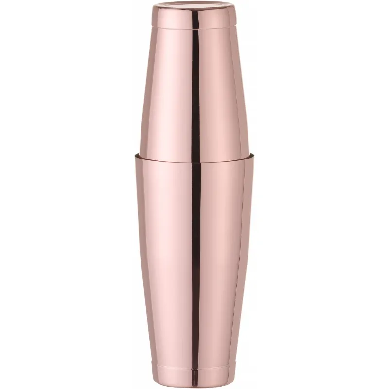 Tin-on-tin Boston Shaker 0,6 - 0,8 l Rostfritt Stål Kopparlook