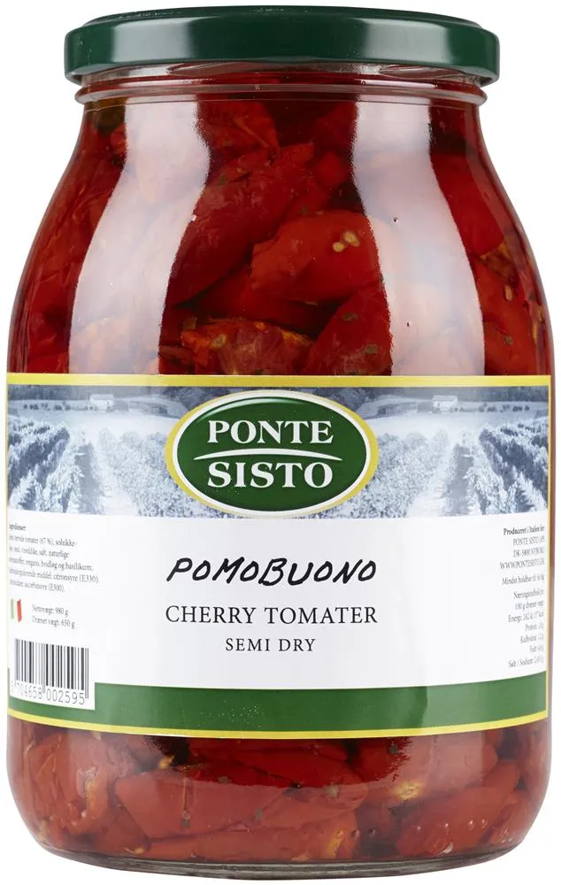 Tomater Cherry Soltørret Gl (980 G)