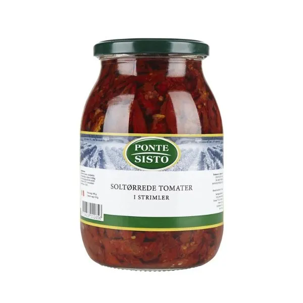 Tomater Soltørret Olie Striml Gl (980 G)