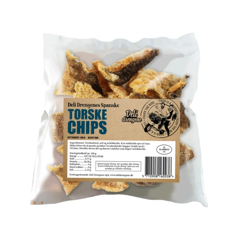 Torskchips 100g