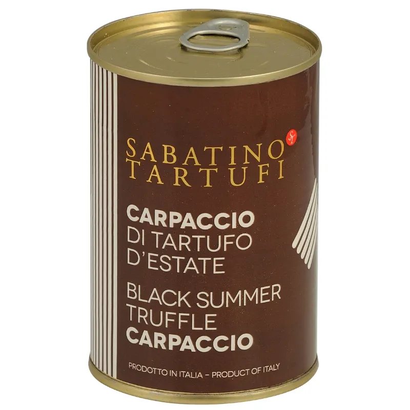 Tryffel Carpaccio 100% Sort Ds 400 g