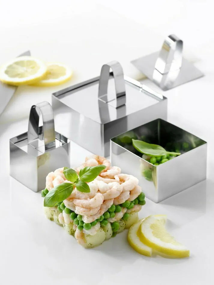 Udstikkerforme Kvadrat 9 Pcs.