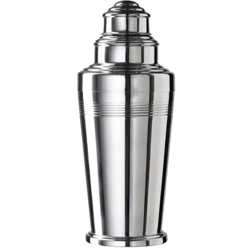 Urban Bar Footed Coley 3-delad Shaker - Polerad Silver