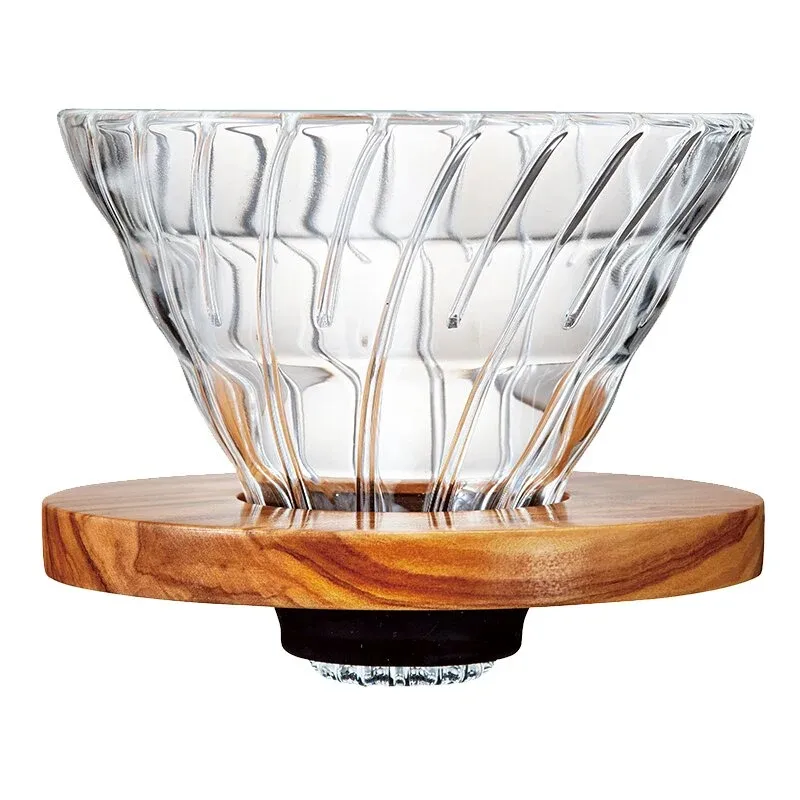 V60 Glas 02 Dripper - Oliventräd