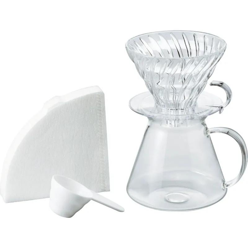 V60 Glas 02 Dripper & Server Set