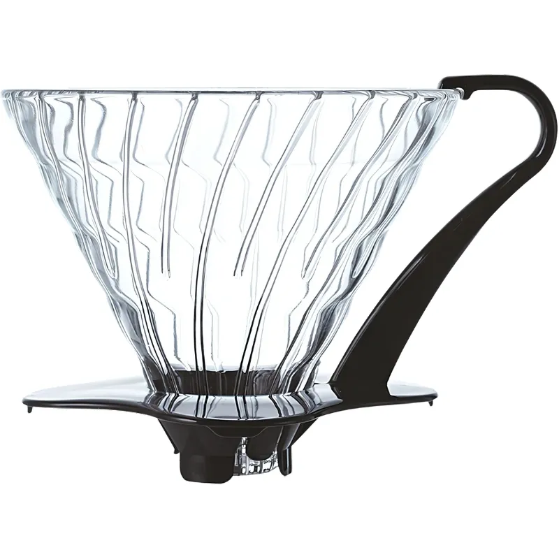 V60 Glasdripper 03 / Svart - Hario