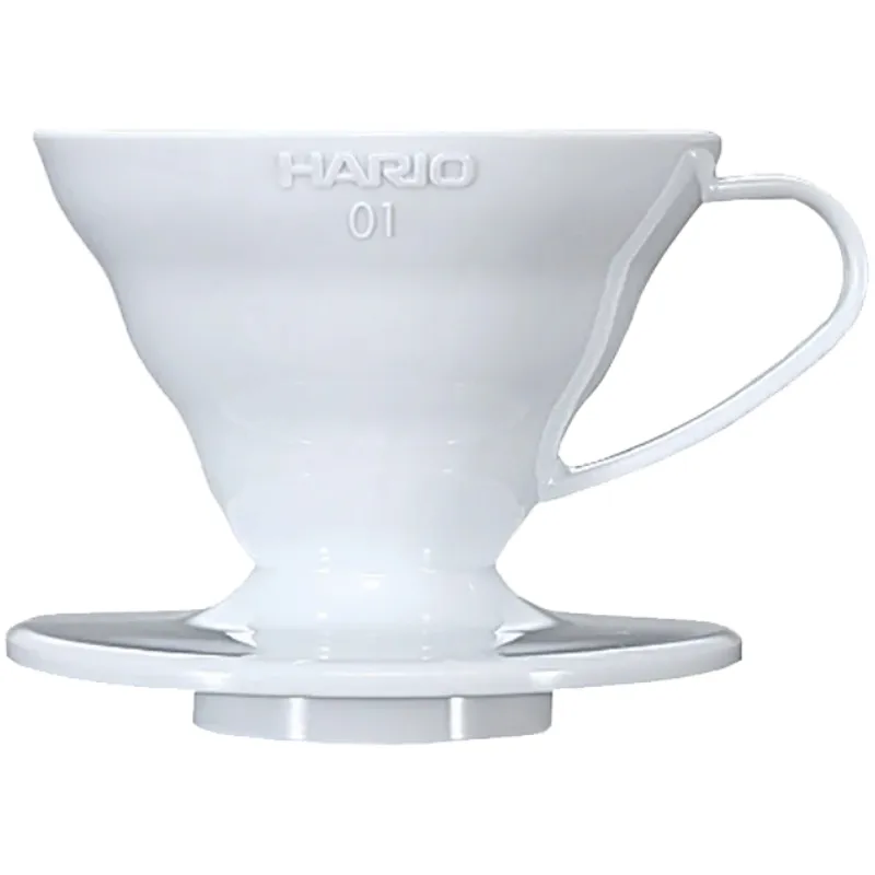 V60 Kaffedripper 01 / Hvid (Pp) - Hario