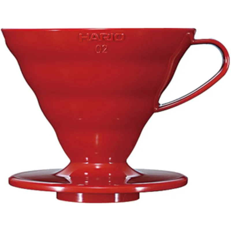 V60 Kaffedripper 02 / Röd (Pp) - Hario