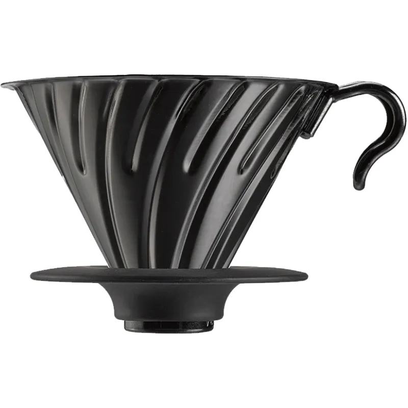V60 Metall Droppare / Matt Svart - Hario