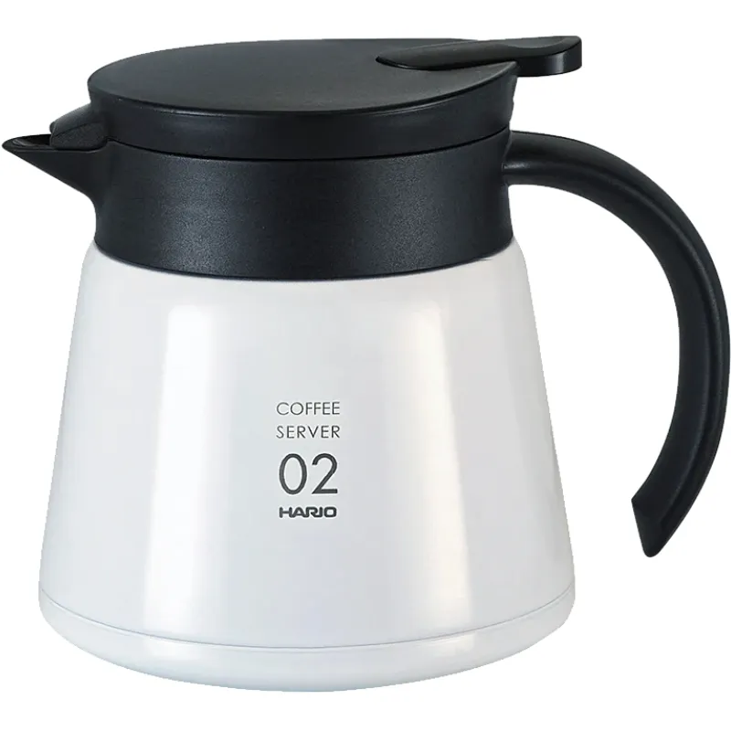 V60 Termoskanna Vit 600 Ml - Hario