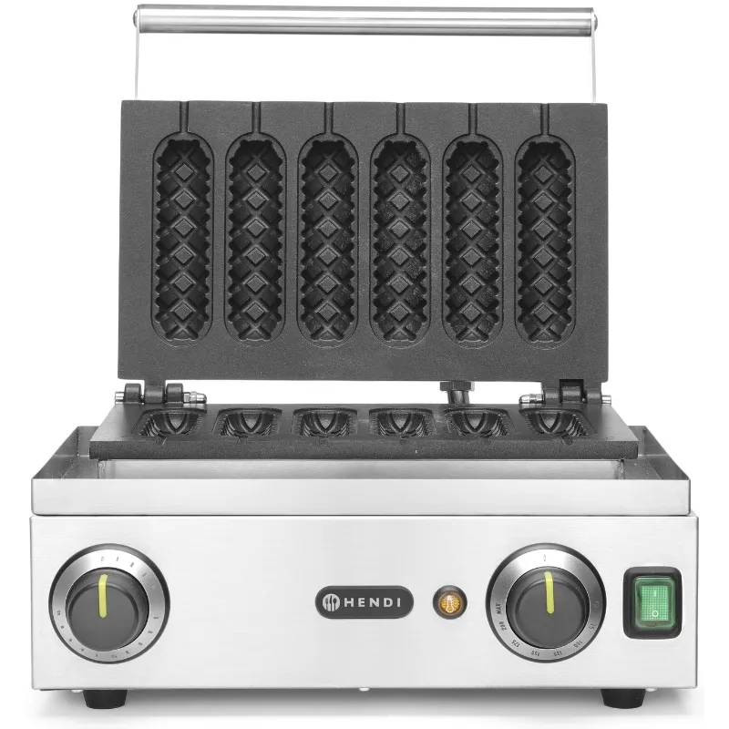 Våffelstickmaskin 6 Sticks