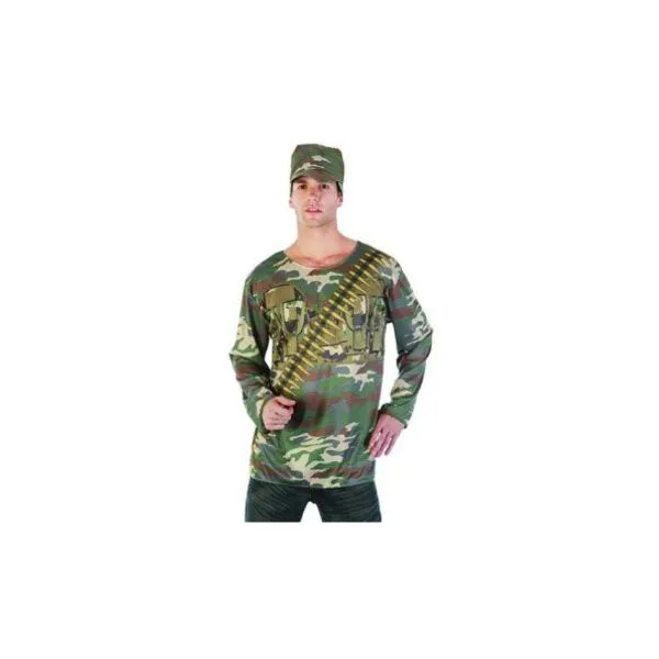 Vuxenklädsel Soldat Storlek 56