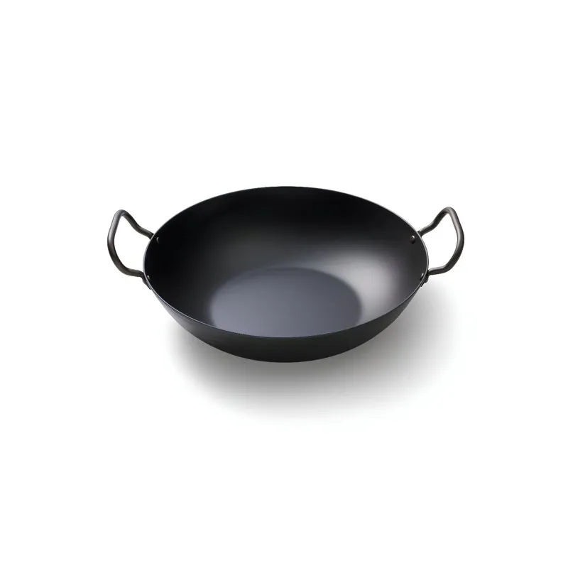 Wadjan (En Typ Av Wok) i Kulstål Skottsberg® 34x40x9cm