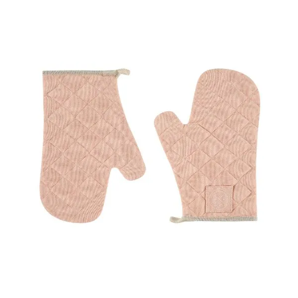 Witloft Återvunnen Bomullsugnshandskar - Lax (Set Med 2 St).